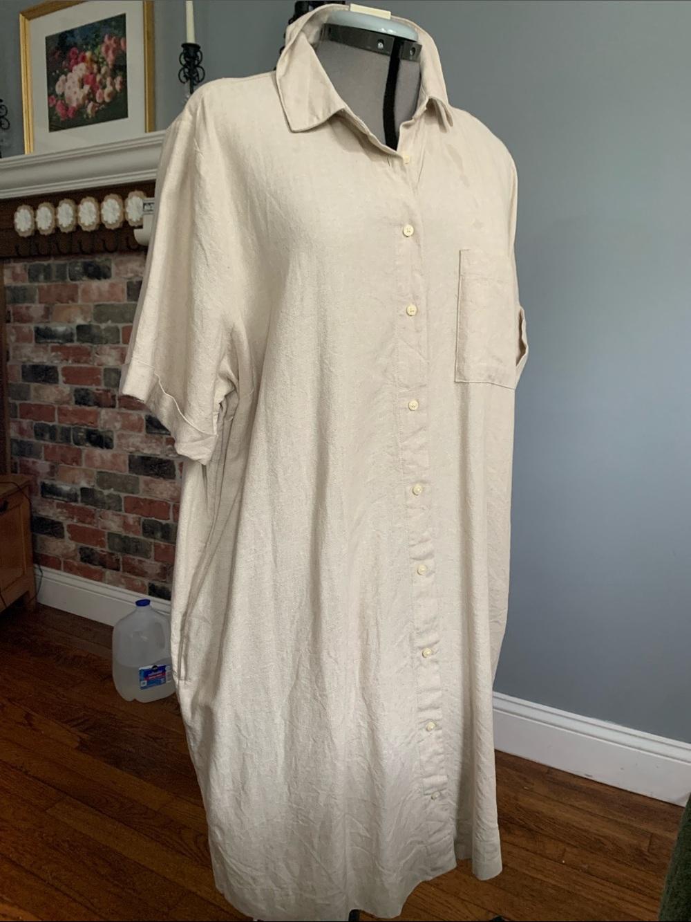 Old Navy Linen Shift Dress XL